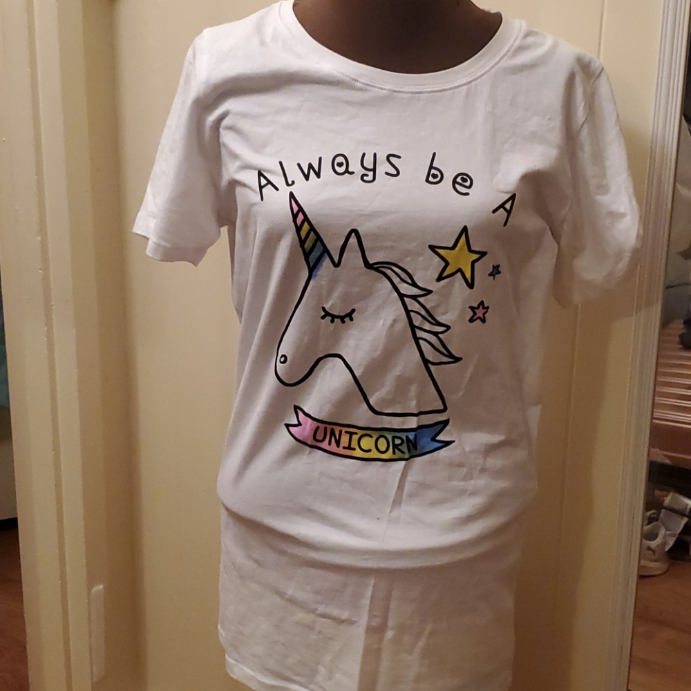 Always Be A Unicorn graphic tee